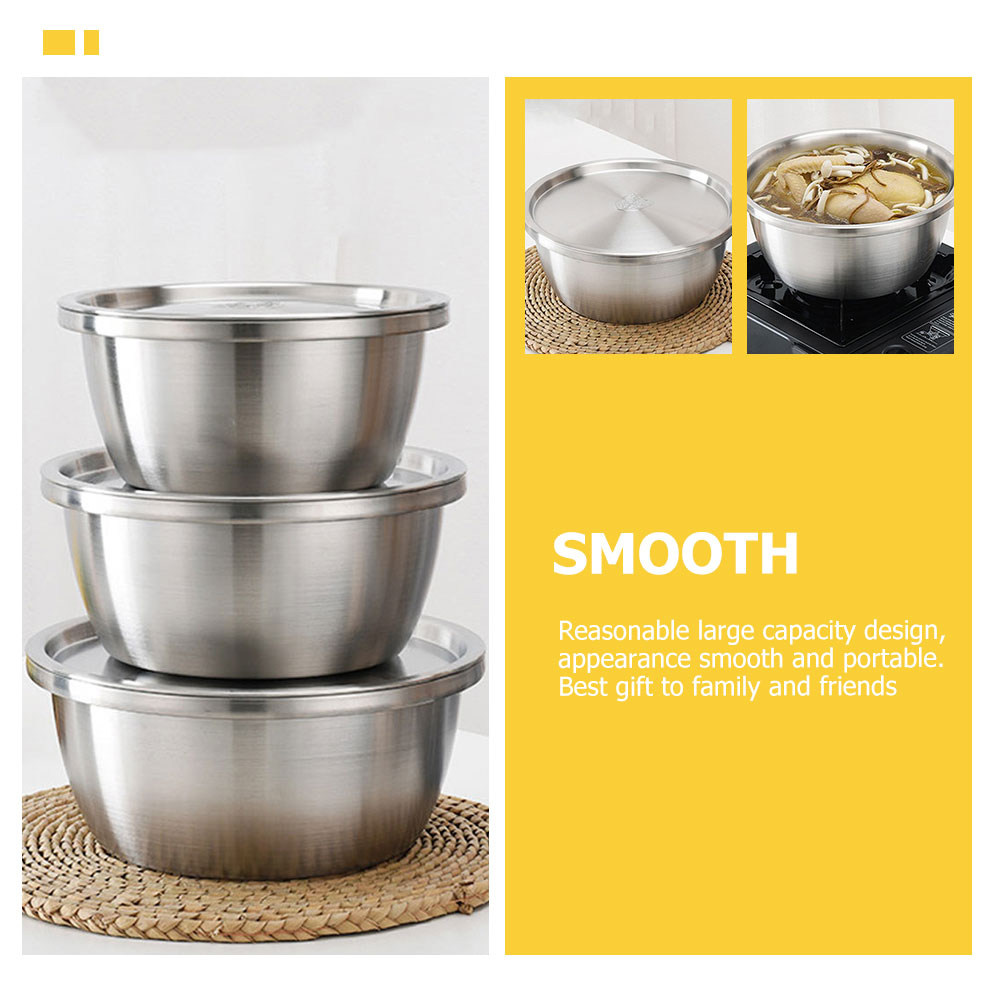 Kitchen Baking Storage Containers - 1 Juego de Tazones para Mezclar