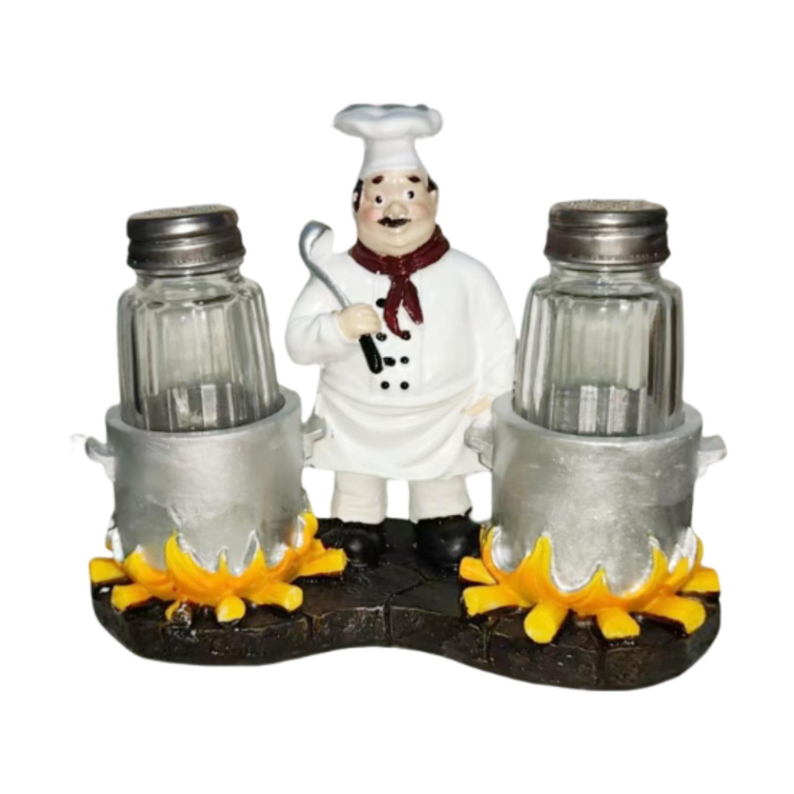 Kitchen Set Bakery - Juego de saleros y pimenteros de
