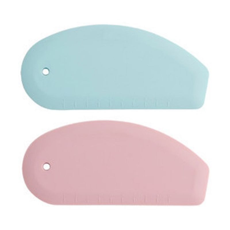 Dough Scraper Curved - Rascador de cuenco de AEE2-Silicone, rascador