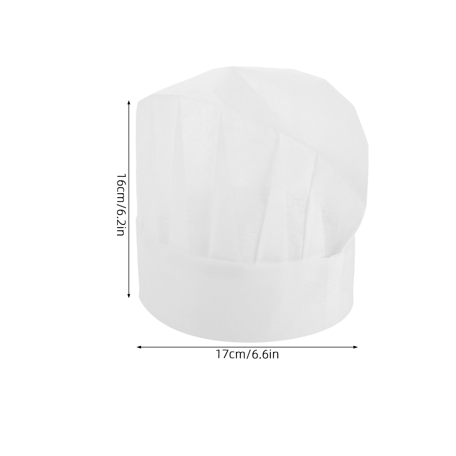 15 Gorros de Chef Desechables  - Kitchen Baking Area reseña y precio