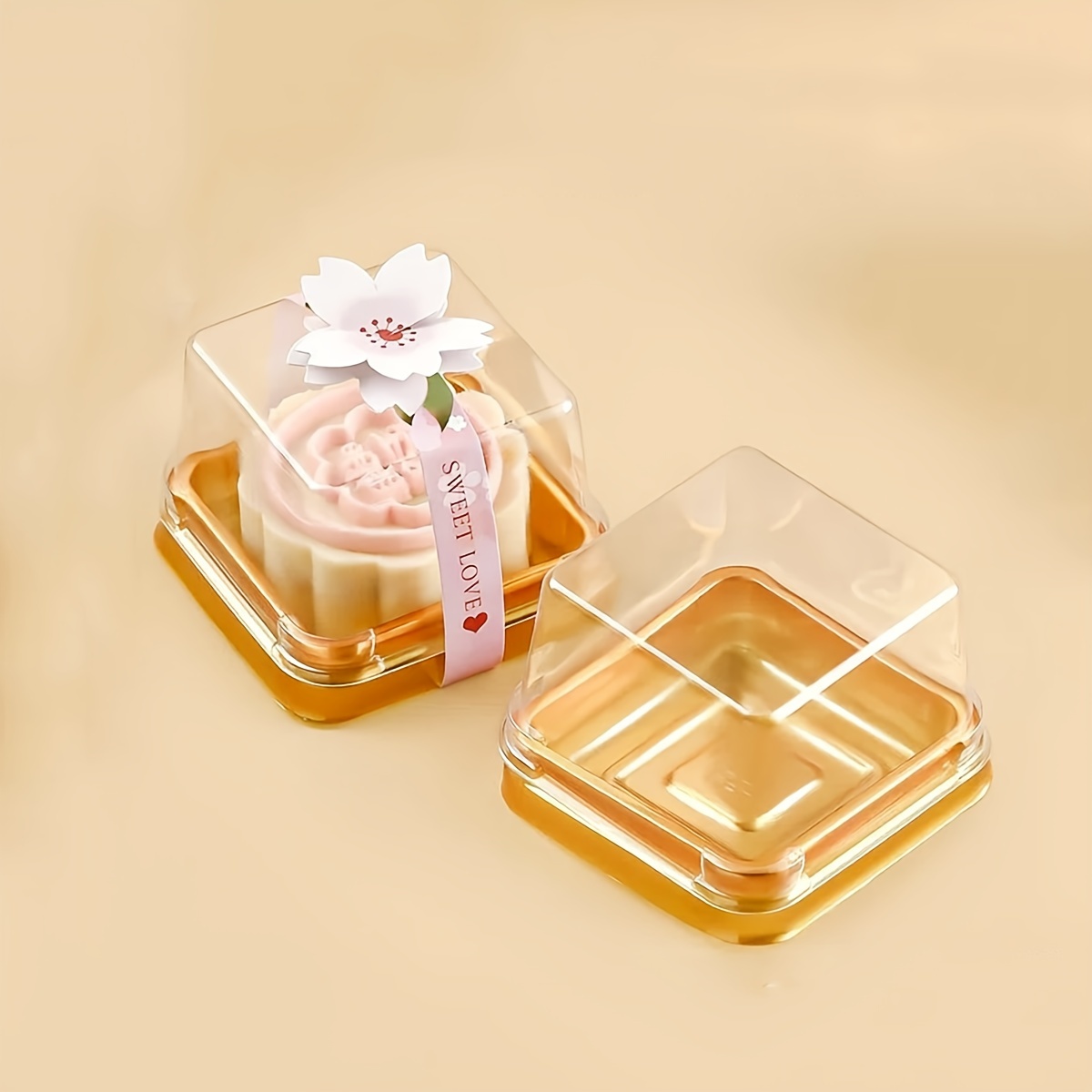 50 Uds. Mini caja de plástico  - Kitchen Set Bakery reseña y precio