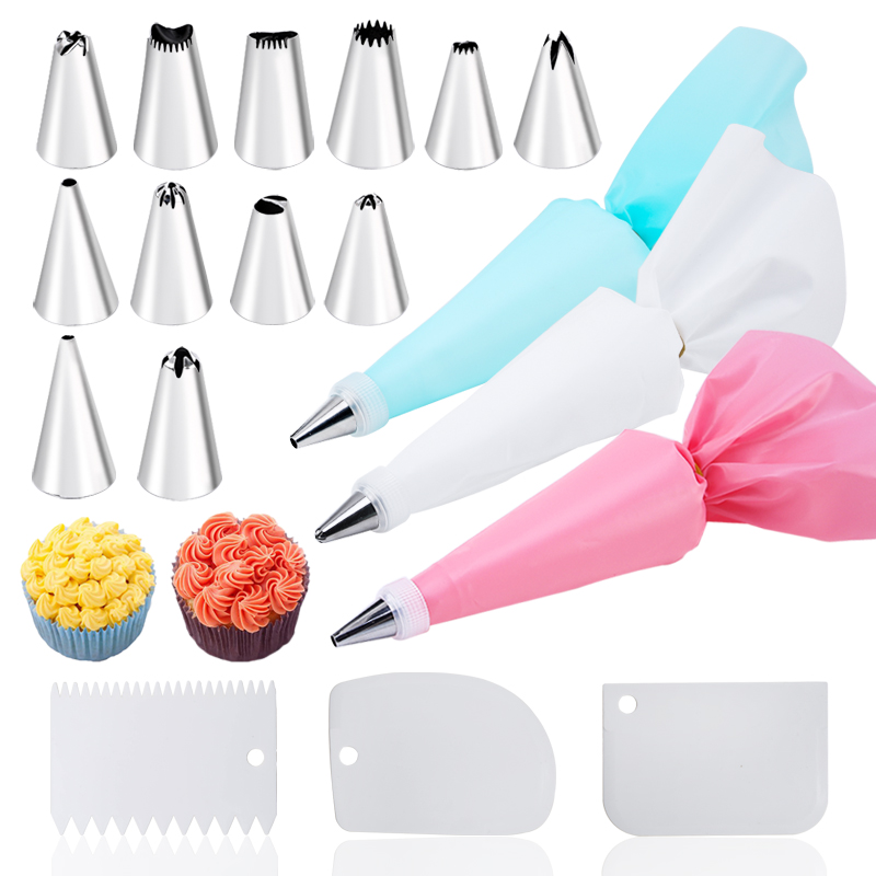 Juego de boquillas de crema pa - Kitchen Set Bakery reseña y precio