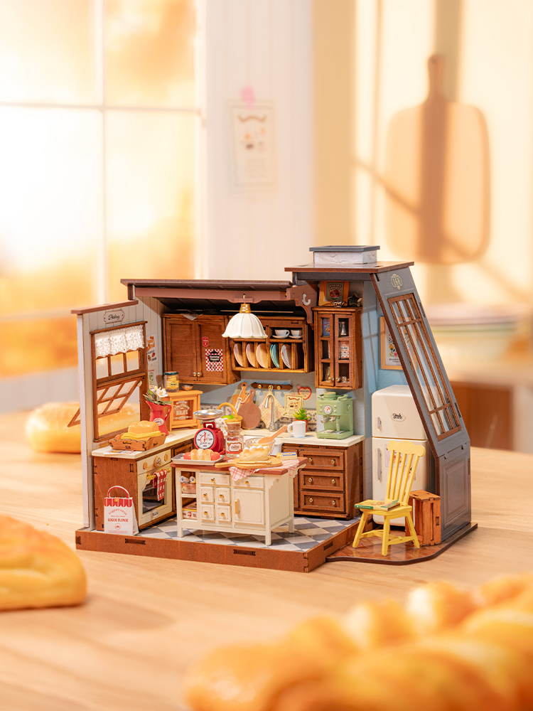 Casa de Muñecas de Madera Robo - Baking Kitchen Rolife reseña y precio