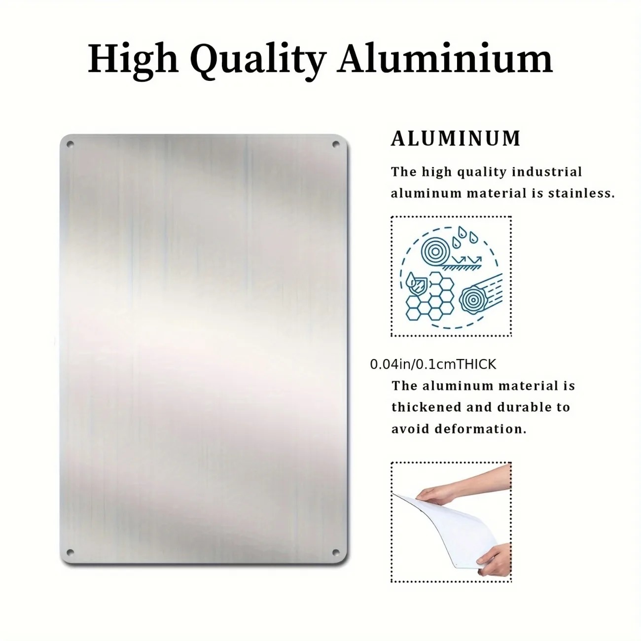Letrero de aluminio personaliz - Kitchen Baking Area reseña y precio