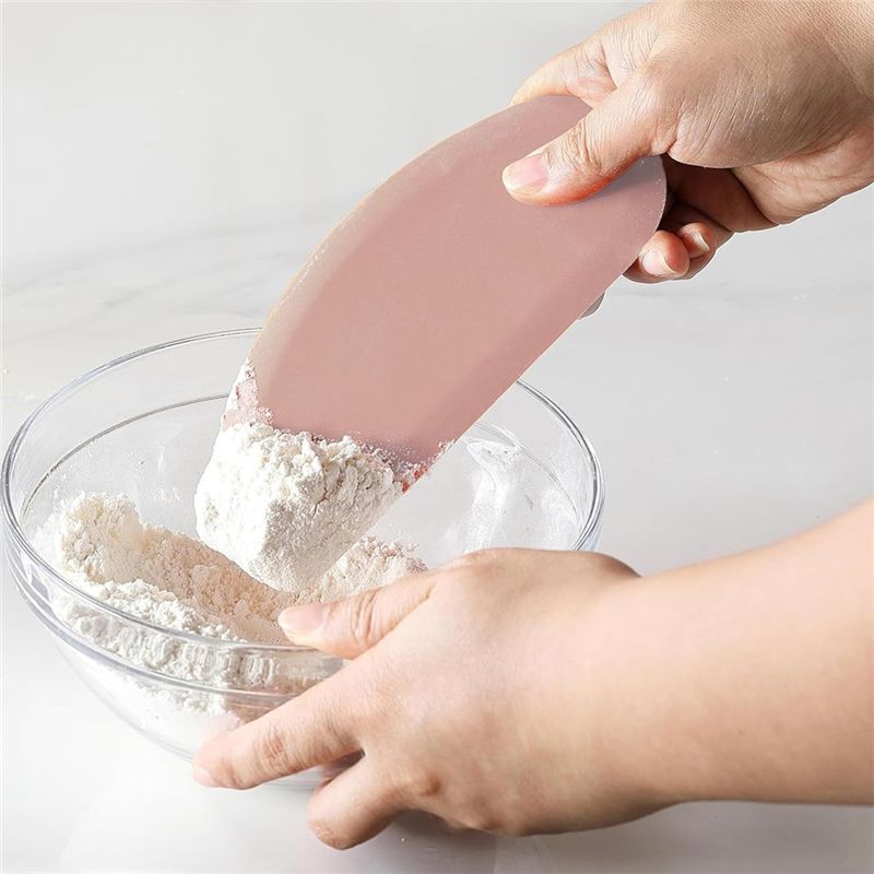 Raspador de Silicona ABAH, Bor - Dough Scraper Curved reseña y precio