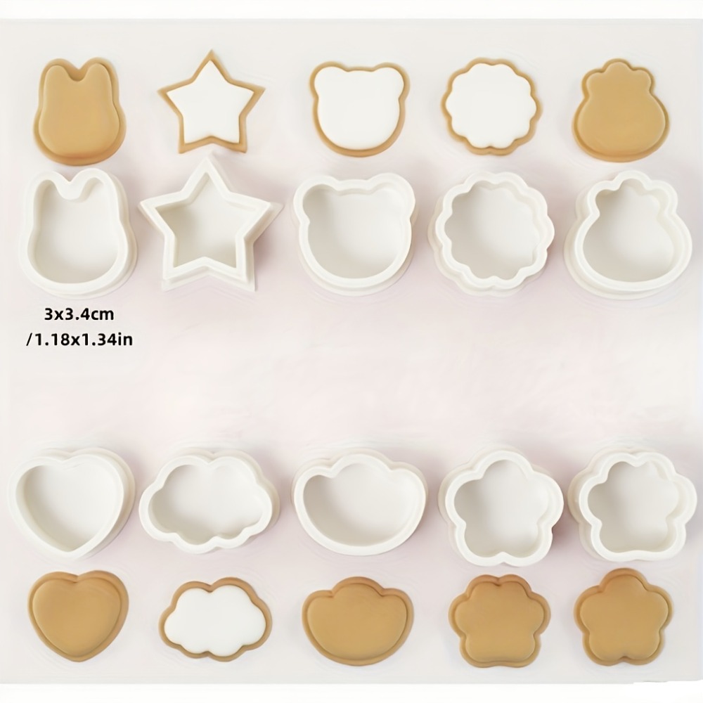 Juego de 10 Cortadores de Gall - Cookie Cutter Set reseña y precio