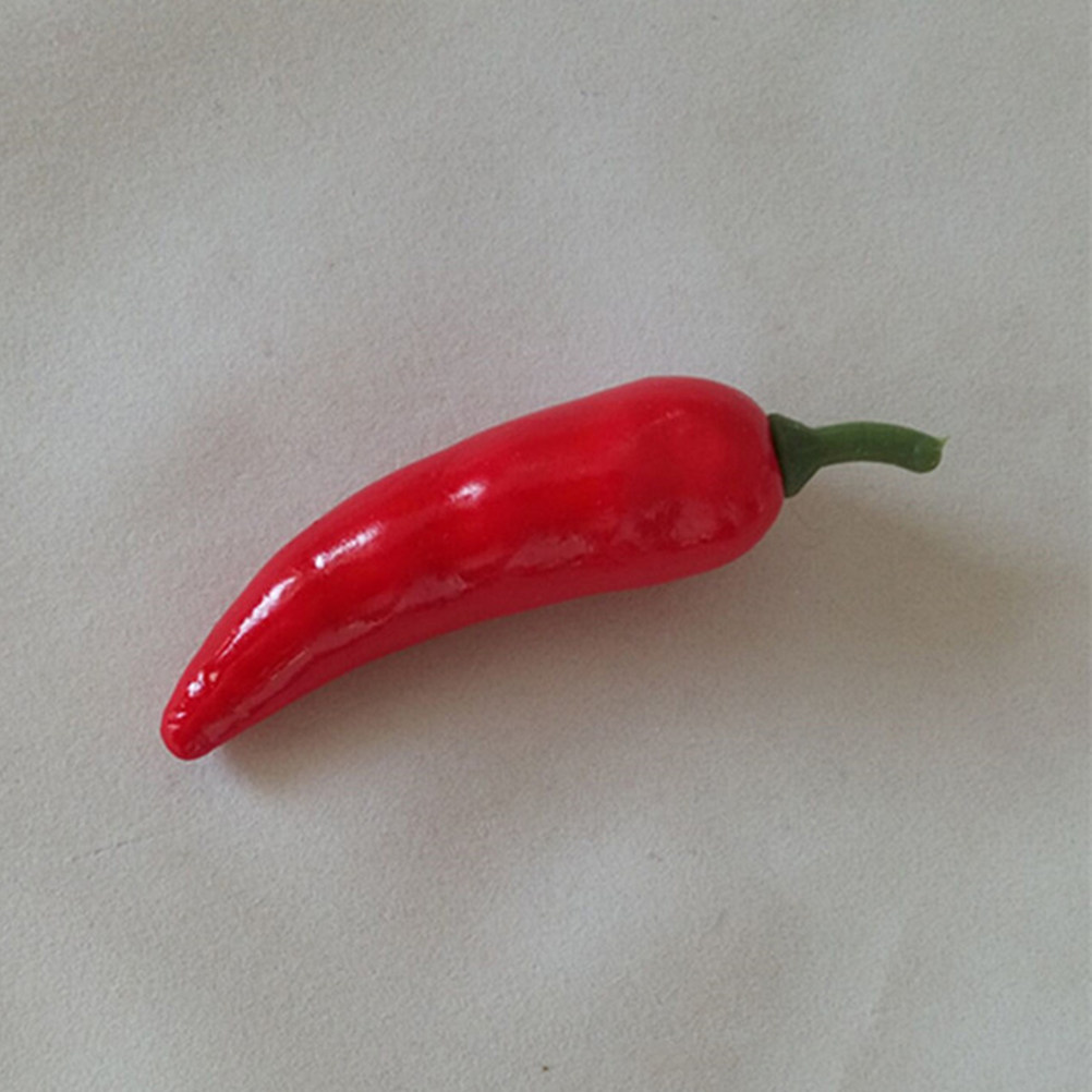 50 Piezas de Mini Chiles Artif - Kitchen Set Bakery reseña y precio