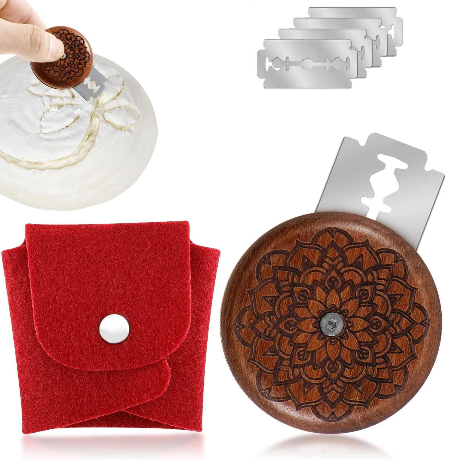 Herramientas de corte de puntu - Dough Scraper Curved reseña y precio