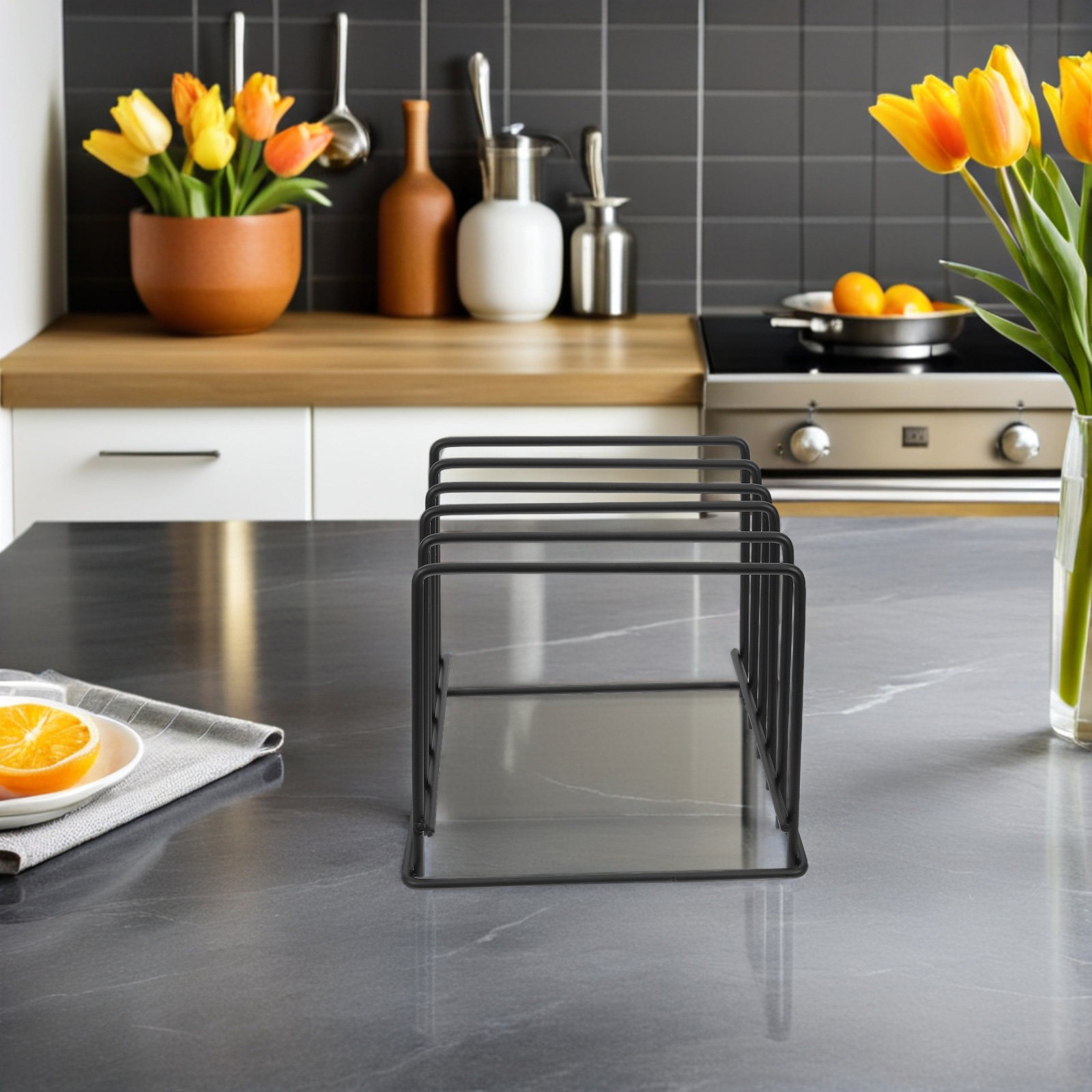 2 piezas de soporte organizado - Kitchen Baking Area reseña y precio